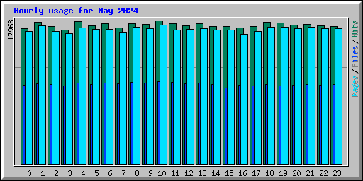 Hourly usage for May 2024